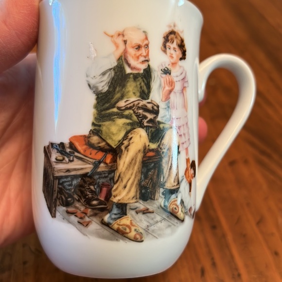 “The Cobbler” - Norman Rockwell Museum Collections, Inc. Mug - 1986 - Picture 2 of 10